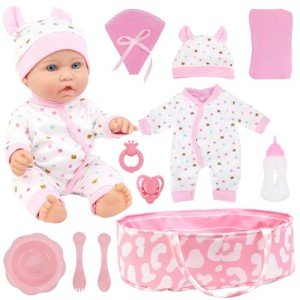 ZITA ELEMENT 12" Reborn Baby Doll Playset