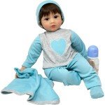 22" Realistic Reborn Baby Doll Gift Set
