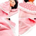 Soft Doll Bedding Set with Blanket and Pillow