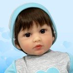 22" Realistic Reborn Baby Doll Gift Set