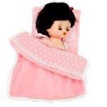Soft Doll Bedding Set with Blanket and Pillow