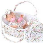 DONTNO 12-Inch Reborn Baby Doll with Accessories