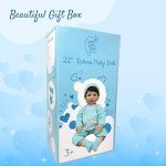 22" Realistic Reborn Baby Doll Gift Set