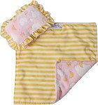 Whitney Pink Clouds Doll Blanket and Pillow Set