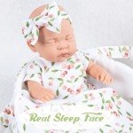 DONTNO 12-Inch Reborn Baby Doll with Accessories