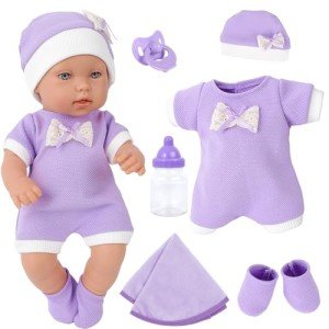 12-Inch Reborn Baby Doll Playset with Accessories