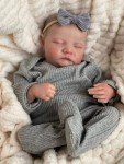 17-Inch Realistic Reborn Baby Doll Girl