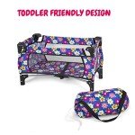 Doll Crib Set with Blanket and Carry Bag