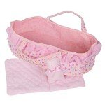 Portable Doll Cradle and Carrier for 12-Inch Dolls