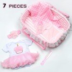 Pink Tutu Outfit Set for Reborn Girl Dolls
