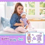 12-Inch Reborn Baby Doll Playset with Accessories