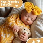 20-Inch Lifelike Reborn Baby Girl Doll Set