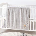 Cozy Fluffy Baby Blanket with Cute Bear Design