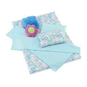 Emily Rose 18-Inch Doll Bedding Set & Accessories