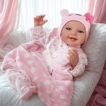 Lifelike 20-Inch Reborn Baby Doll Leen
