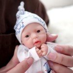 Myrebaby 7-Inch Silicone Reborn Baby Boy Justin