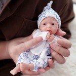 Myrebaby 7-Inch Silicone Reborn Baby Boy Justin