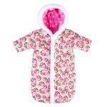 Cozy Pink Hooded Jumpsuit for 18" Dolls