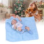 10" Washable Reborn Baby Doll Set (Blue Boy)