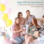 Pink Clouds Fleece Blanket for Reborn Dolls