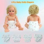 Reusable Diapers for 17-24 Inch Reborn Dolls