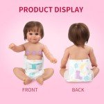 6 Pack Diapers for 17-22 Inch Reborn Dolls