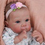 Lifelike 18" Reborn Baby Doll for Kids