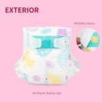 6 Pack Diapers for 17-22 Inch Reborn Dolls