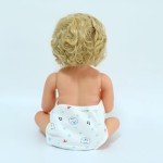 Reborn Baby Doll Diapers – 4-Piece Set
