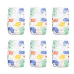 6 Pack Diapers for 17-22 Inch Reborn Dolls