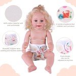 Reborn Doll Diapers – 4 Pack, Fun Patterns