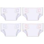 Aori Reborn Doll Diapers - 4 Pack, Washable