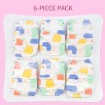 6 Pack Diapers for 17-22 Inch Reborn Dolls