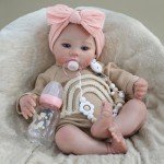 Realistic 18-Inch Reborn Baby Doll Gift Set