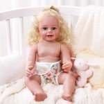 Reborn Doll Diapers – 4 Pack, Fun Patterns