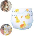 6-Pack Diapers for 18-24 Inch Reborn Dolls