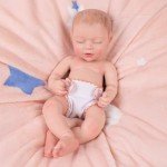 6-Pack Reusable Diapers for 12-15 Inch Reborn Dolls