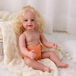 6 Pack Reborn Doll Diapers - 6 Colors
