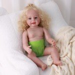 6 Pack Reborn Doll Diapers - 6 Colors