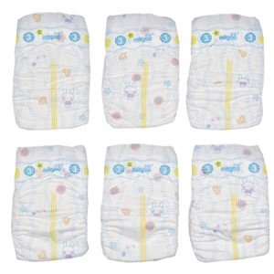 Reborn Baby Doll Diaper Set – 6 Pack
