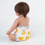 Cute Duck Design Reborn Doll Diapers – 4 Pack