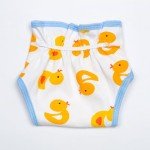 Cute Duck Design Reborn Doll Diapers – 4 Pack