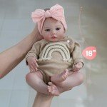 Realistic 18-Inch Reborn Baby Doll Gift Set
