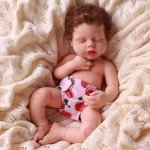 6 Pack Reusable Diapers for 12-15 Inch Dolls