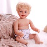 4 Pack Doll Diapers for 17-22 Inch Dolls