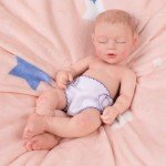 6 Pack Washable Diapers for 12-15 Inch Dolls