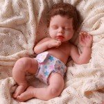 6 Pack Reusable Diapers for 12-15 Inch Dolls