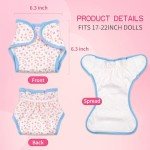 Pink Heart Design Diapers and Clothes for Reborn Dolls