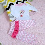 Cute 4-Piece Outfit for 17-22 Inch Dolls