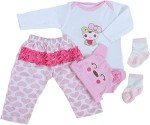 Cute 4-Piece Outfit for 17-22 Inch Dolls